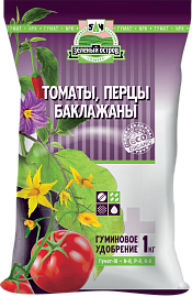 Картинка продукта Гуминовое удобрение «Томаты, перцы, баклажаны» 